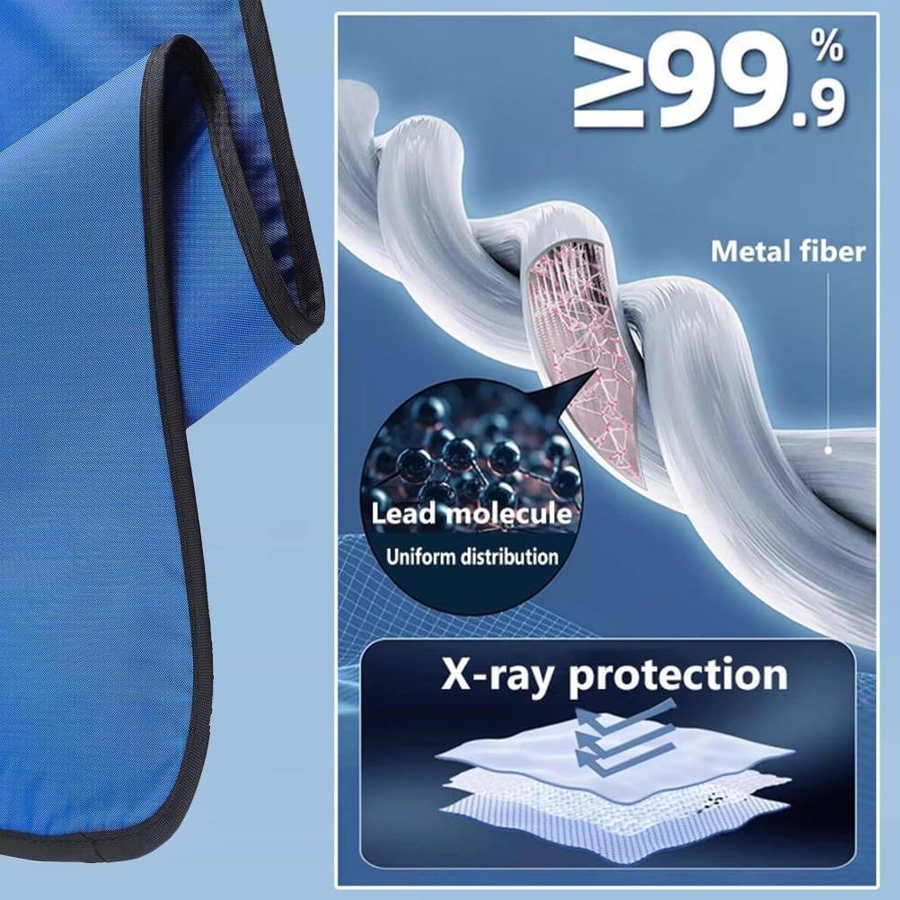 Chapeau En Plomb Pour La Protection De La TêTe Et Du Visage Contre Les Rayons X, Masque De Protection Contre Les Radiations 0,35/0,5 Mmpb Pour Le Visage Et La ThyroïDe Chapeau En Plomb,0.5mmpb