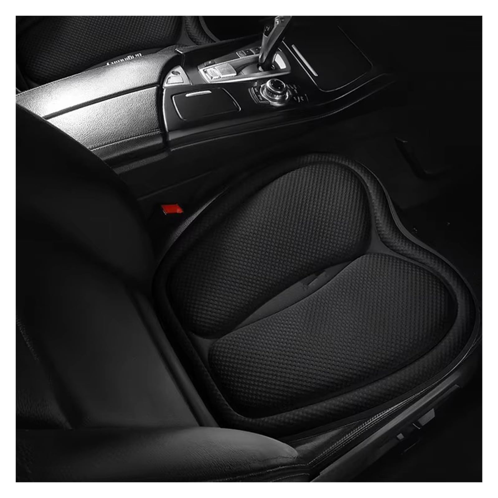 Funda Universal para Asiento De Coche, Juego Completo Cojín Transpirable, Grueso, Suave Y Antideslizante Protector Funda Asiento Coche