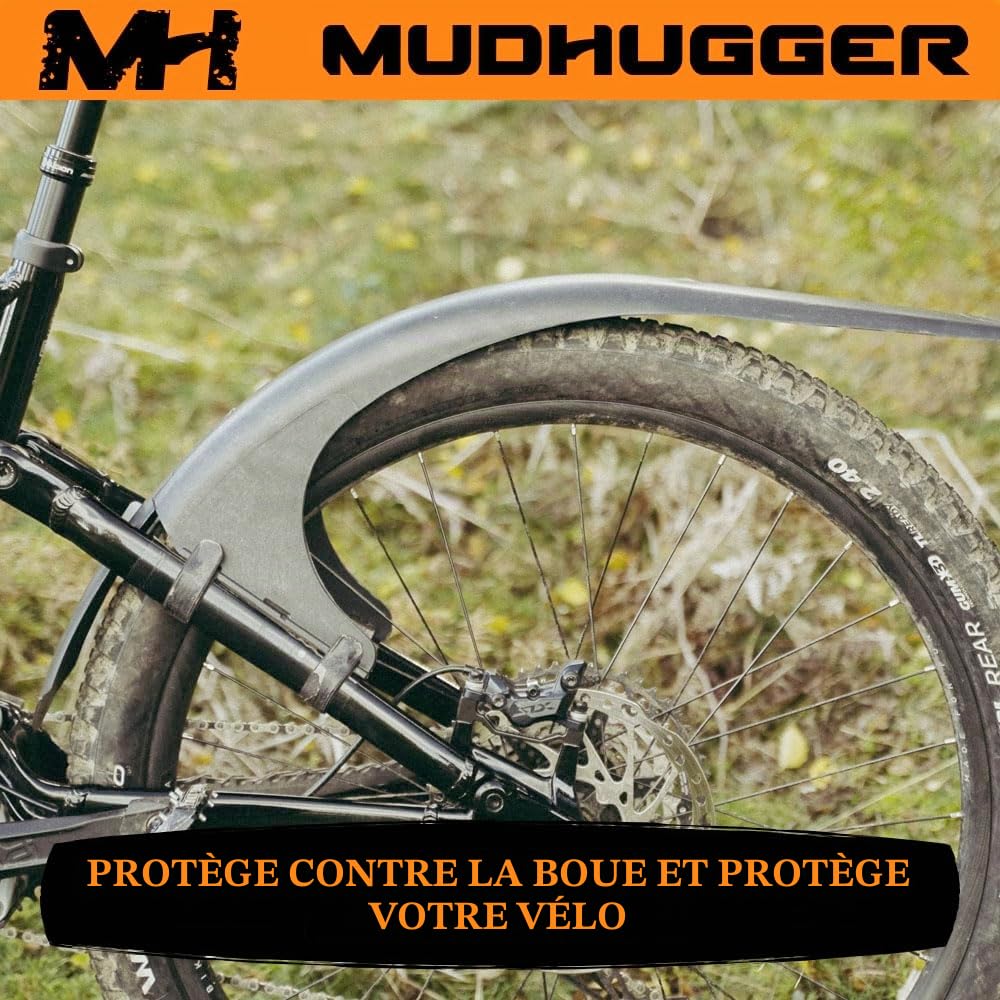Mudhugger MK2 Garde-boue arrière Noir Taille M