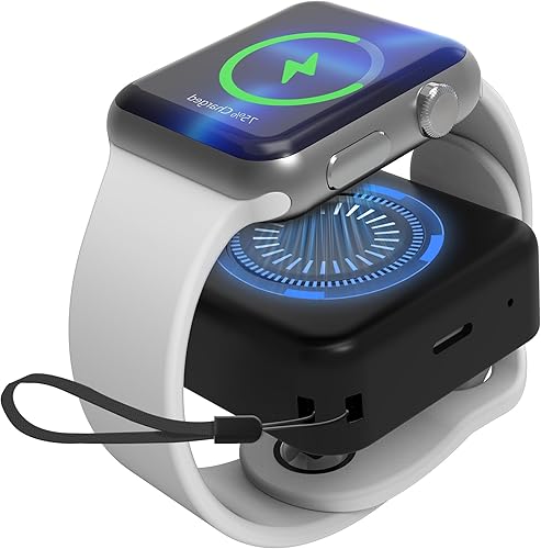 Cargador portátil para Apple Watch cargador ultracompacto de 1200 mAh compatible con Apple Watch Series Ultra 8 7 6 5 4 3 2 SE 1929in 1772in 1732in