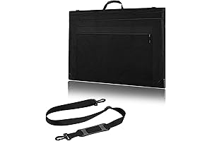Lightweight Black Art Bag Portfolio