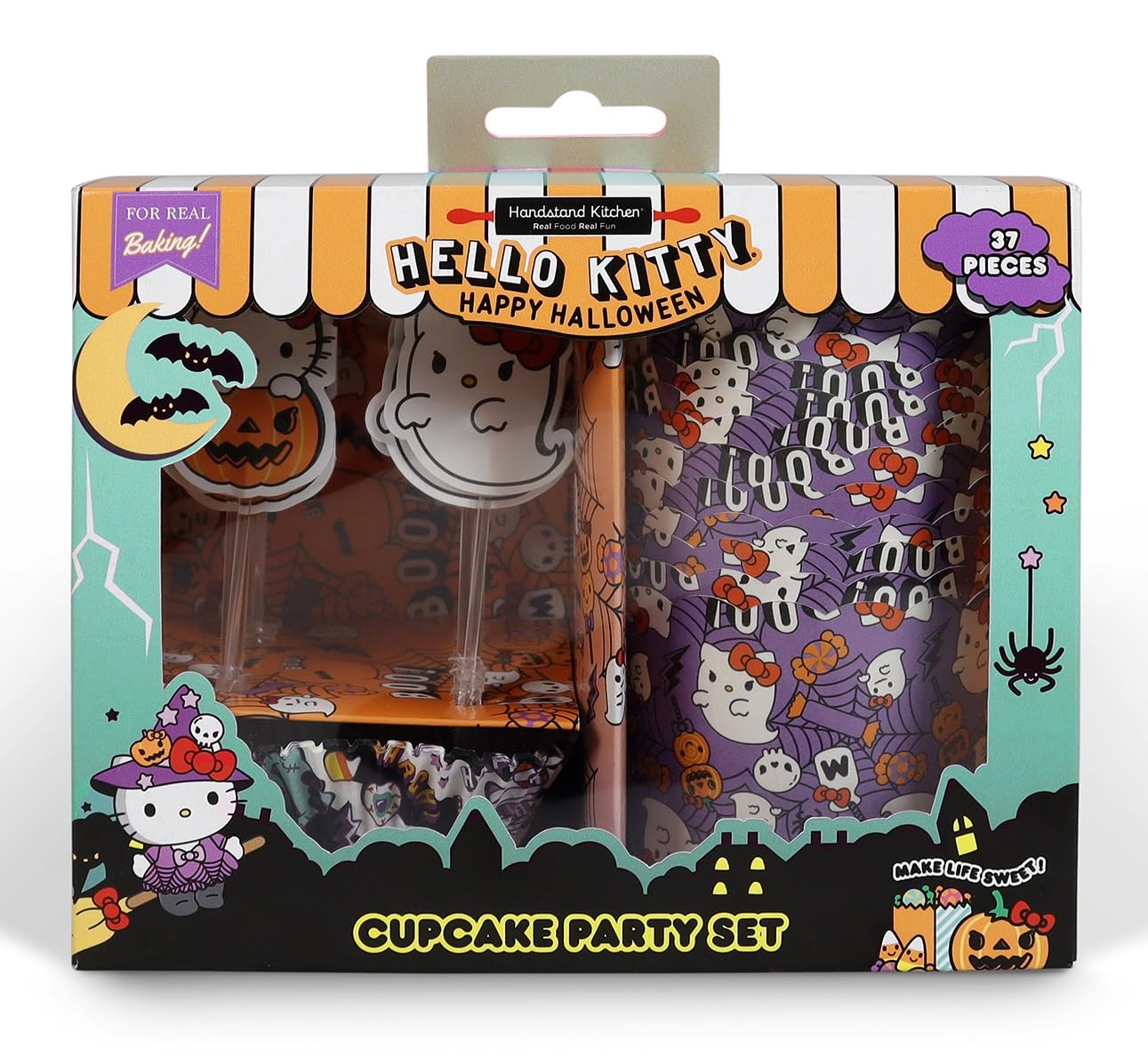 Amazon.com: Handstand Kitchen Hello Kitty Halloween Cupcake Party