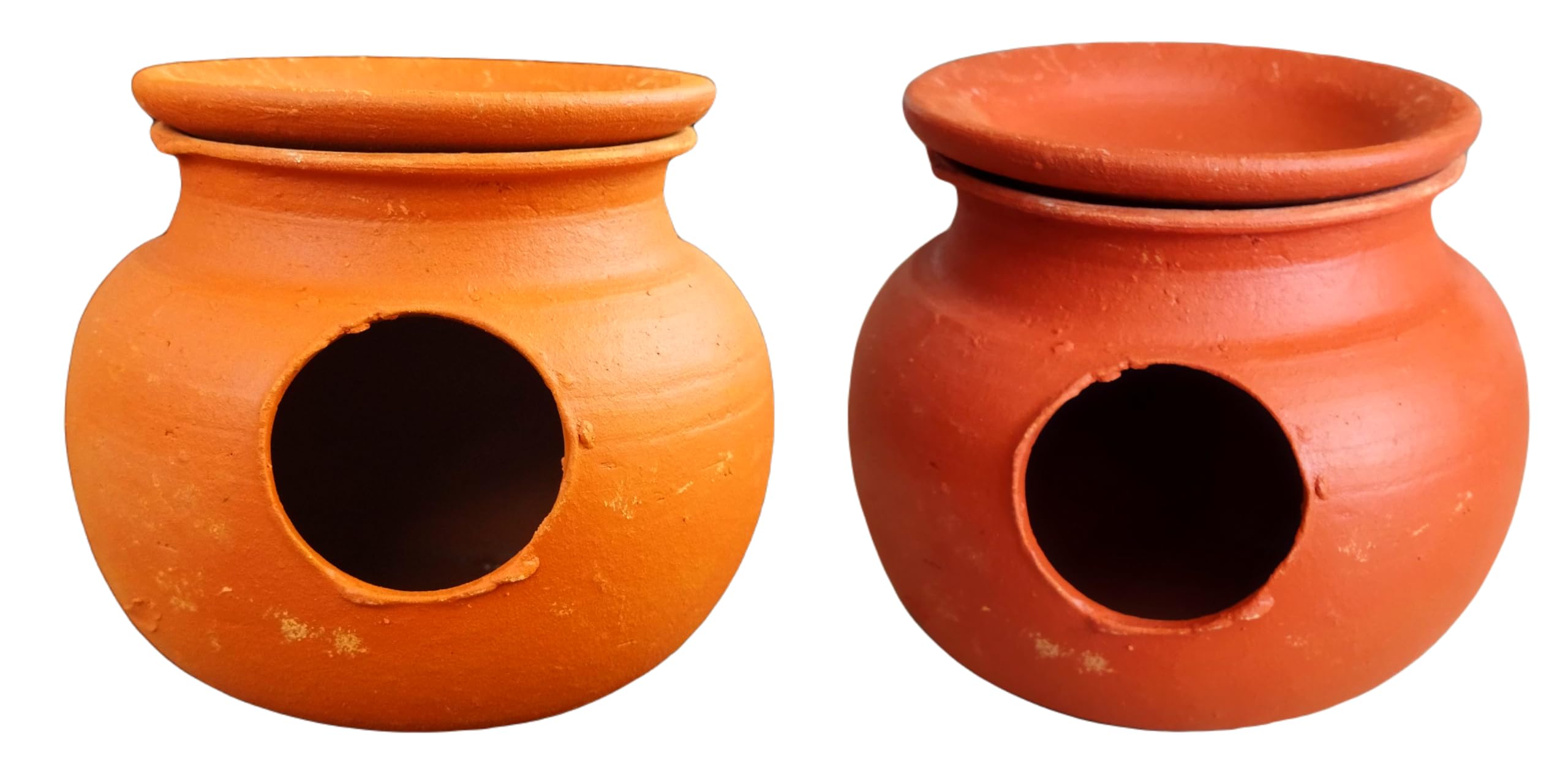 ZENRISE® Clay Pot Mud matki nest House with lid for breeding (Flat Base, Hanging and Standing, Water Resistant) - 15 cm (B0CHQR15PG) Amazon Price History, Amazon Price Tracker