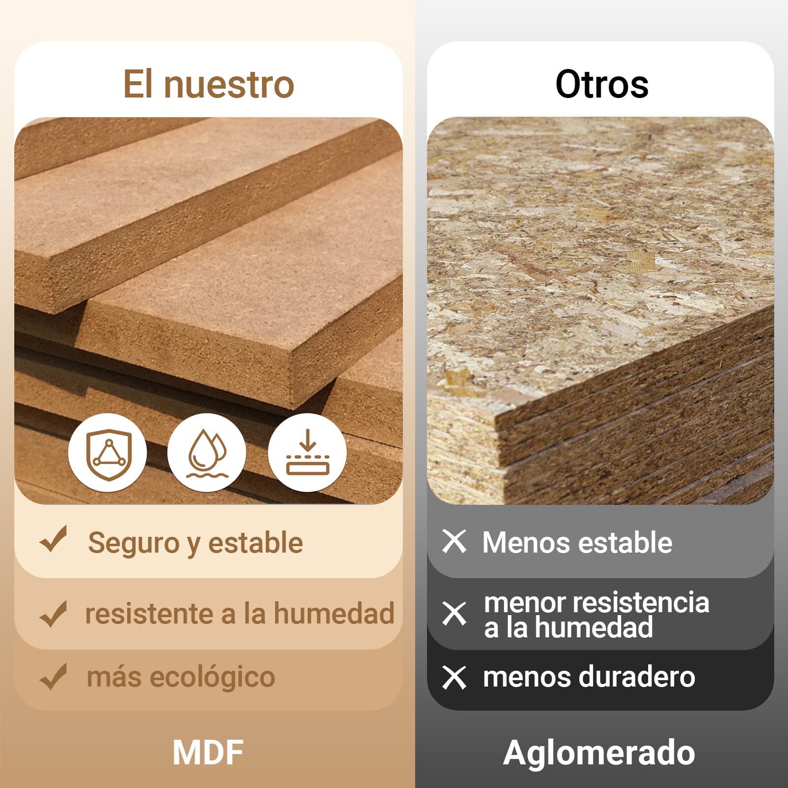 SoBuy Mesa Plegable y Extensible para 2-8, 65x(110-200) x76cm | Mesa de comedor ahorra espacio, tablero efecto madera estable y estructura metálica, para cocina, comedor y oficina, FWT113-N