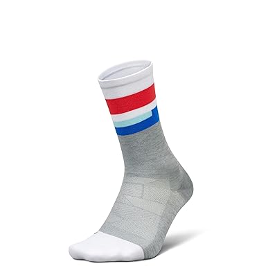 Feetures Elite Ultra Light Mini Crew Crew Cut Socks Shoes Mission Gray
