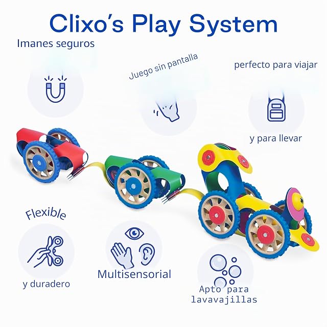 Foto 3 de 7 de Clixo Wheel Creator Pack, Paquete de 72 Piezas