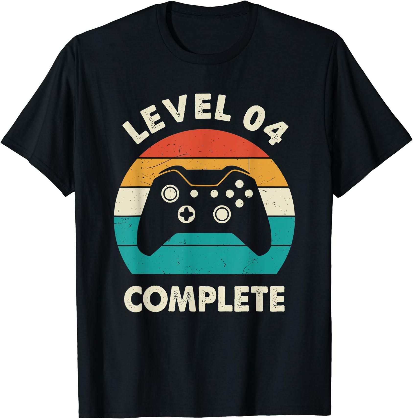 Level 4 Complete 4th Funny Wedding AnniversaryFor Couples T-Shirt