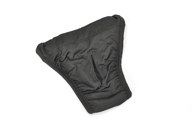 Camon Speedyslip - Pantalones negros para perro, S.0, lavables para perros, pañales reutilizables altamente…