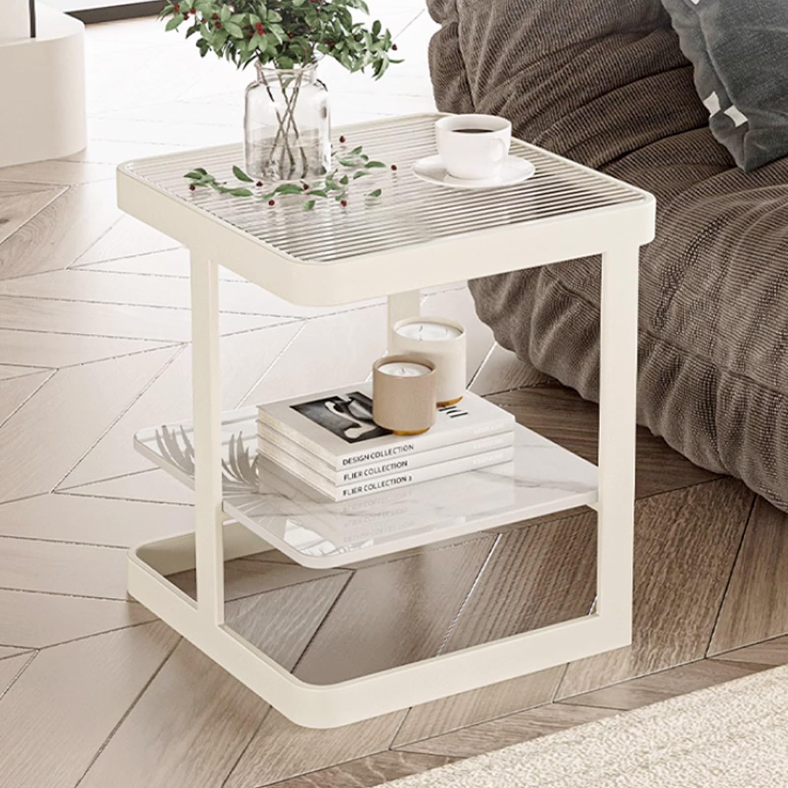 Petites tables basses de salon design gris table basse chambre et bureau