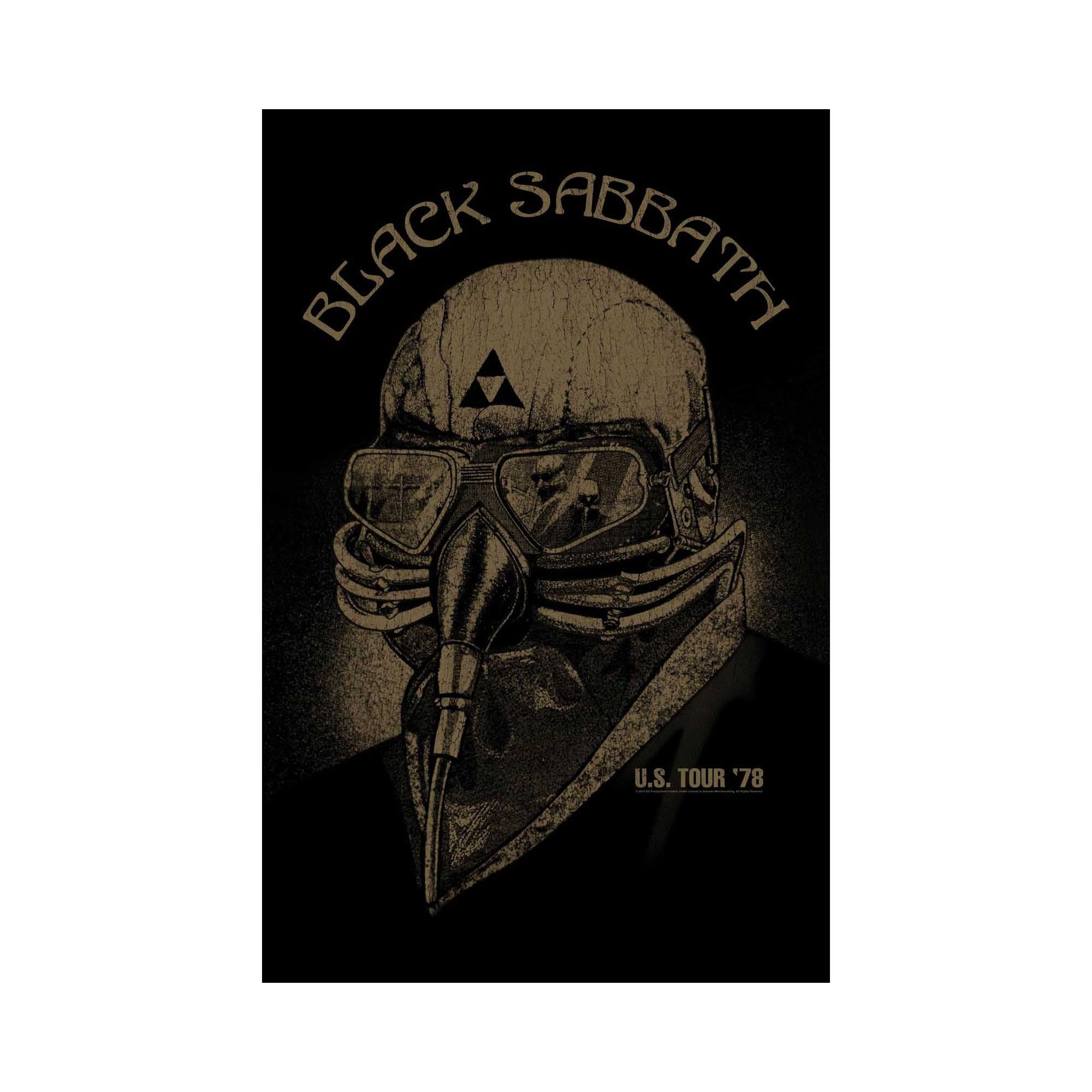 Amazon.com: Black Sabbath Poster Us Tour 78 Band Logo