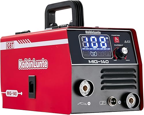 Miniatura 6 de 240A MIG Soldador Gas sin gas MIG/Lift TIG/Stick 3 en 1 Máquina soldadora portátil 110V/220V Voltaje dual con control sinérgico, pantalla digital