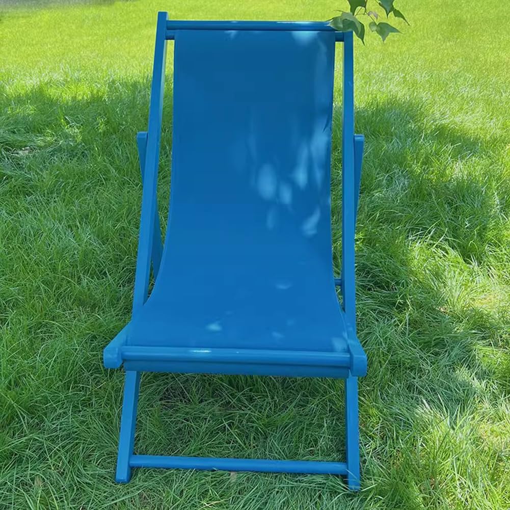 Chaise longue d'extérieur en bois massif avec dossier inclinable réglable haut de gamme