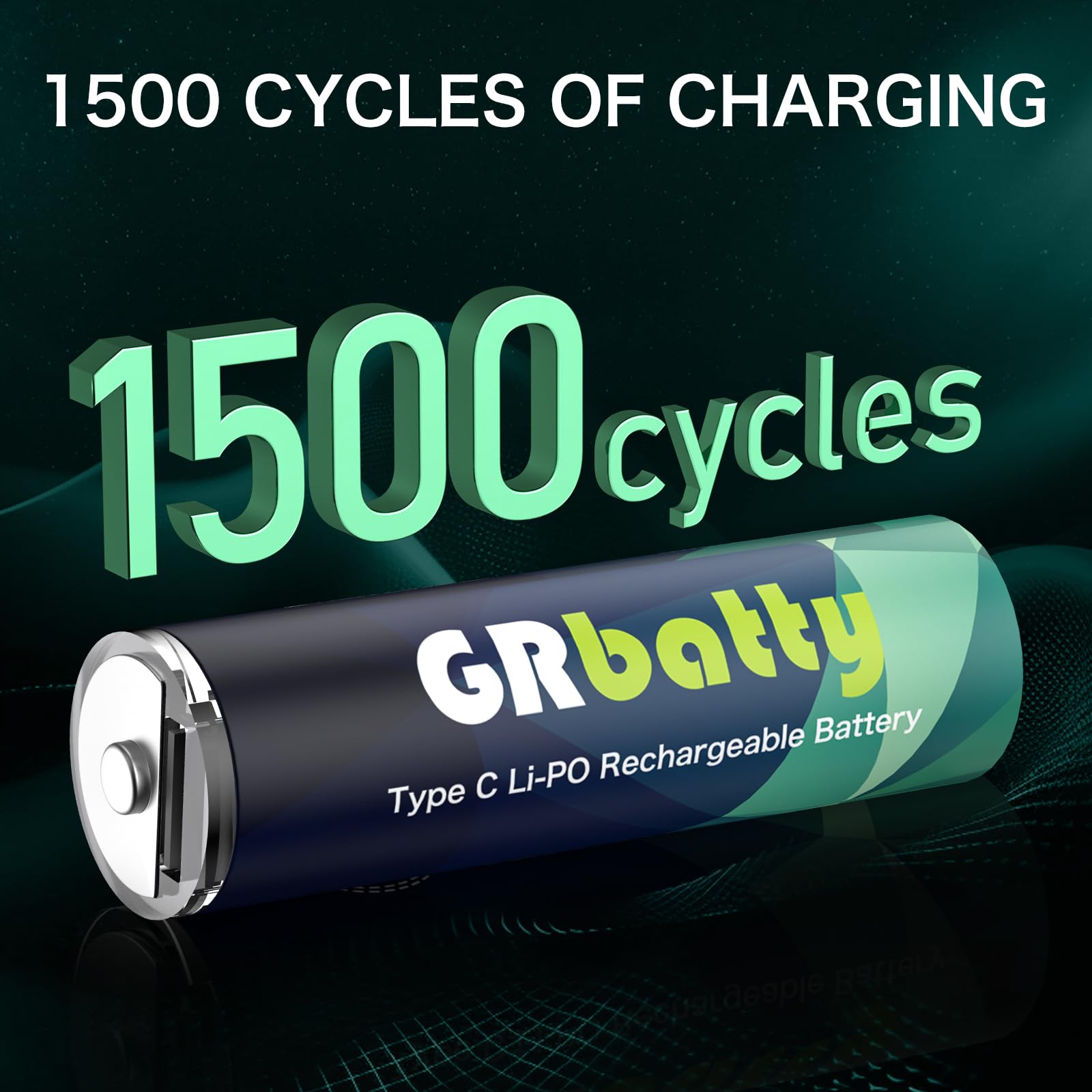 Baterías AA recargables, 8 unidades de baterías de litio USB-C de 1.5 V 3400 mWh y 8 baterías recargables de litio AAA de 1200 mWh, 1500 ciclos