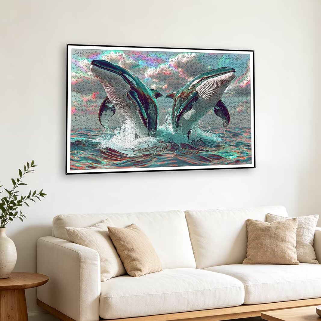 Puzzle Ballena, Puzzle 1500 Piezas para Adultos, Regalo Mujer/Hombre -2489
