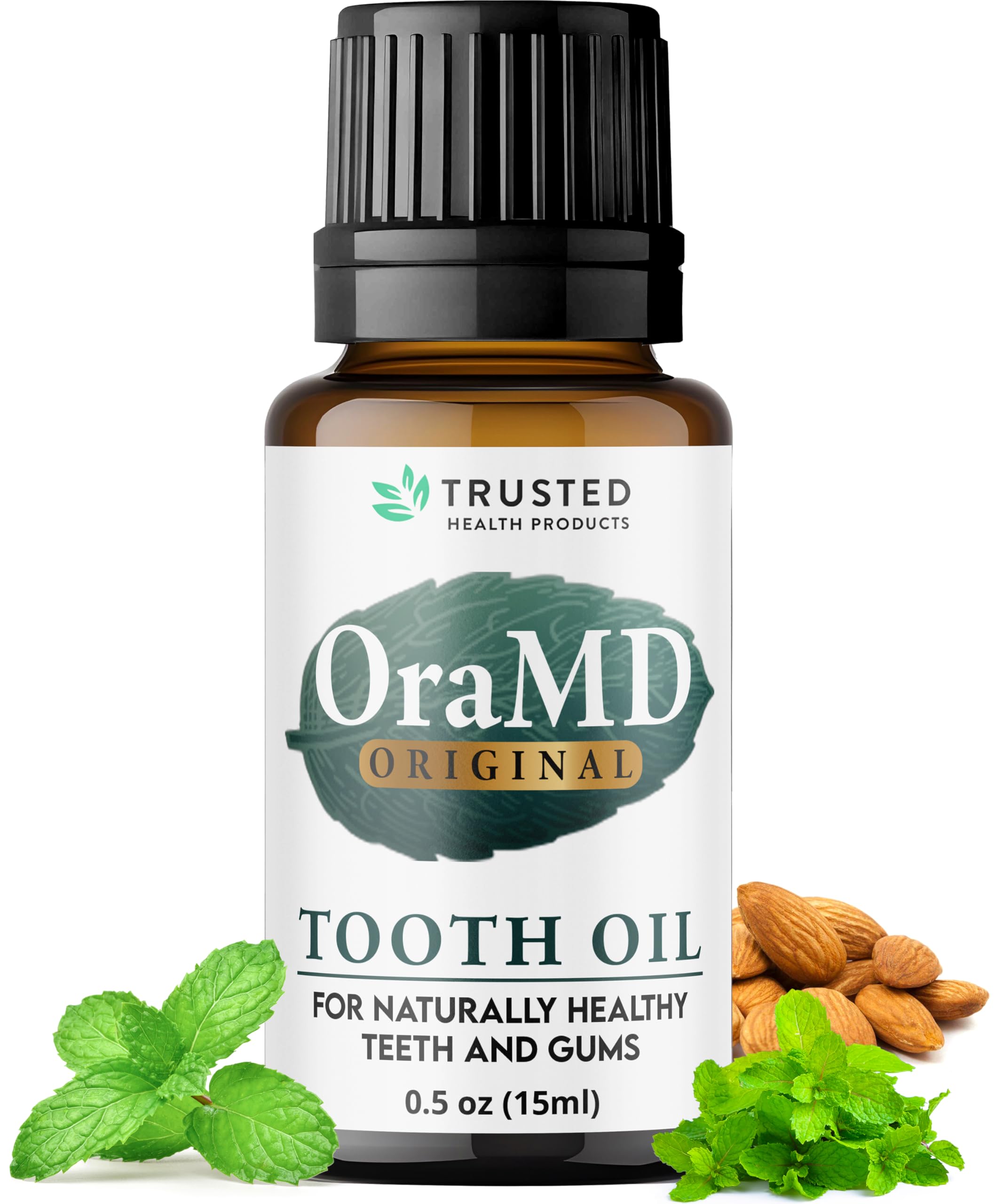 OraMD 4-in-1 Tooth Oil - Clinically Tested Gum Disease Treatment, Gingivitis Treatment and Sensitive Teeth and Gums - All-Natural Solution (1 Pack)
