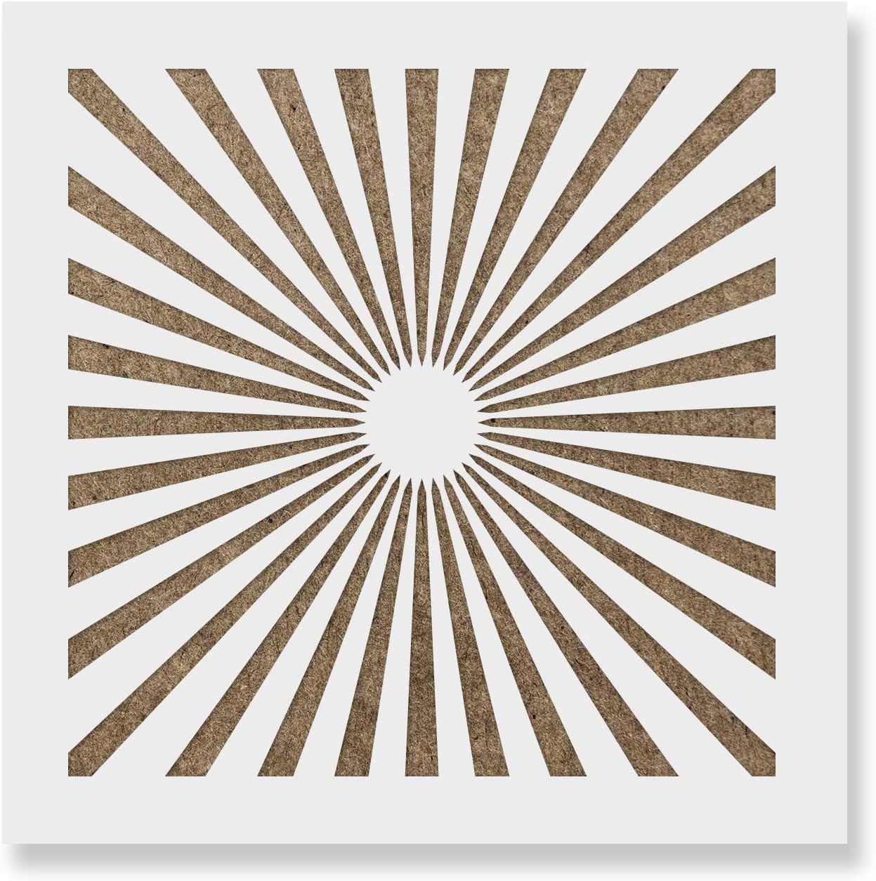 Sunbeam Cookie Stencil Template Reusable & Durable Food Safe Stencils for Cookies