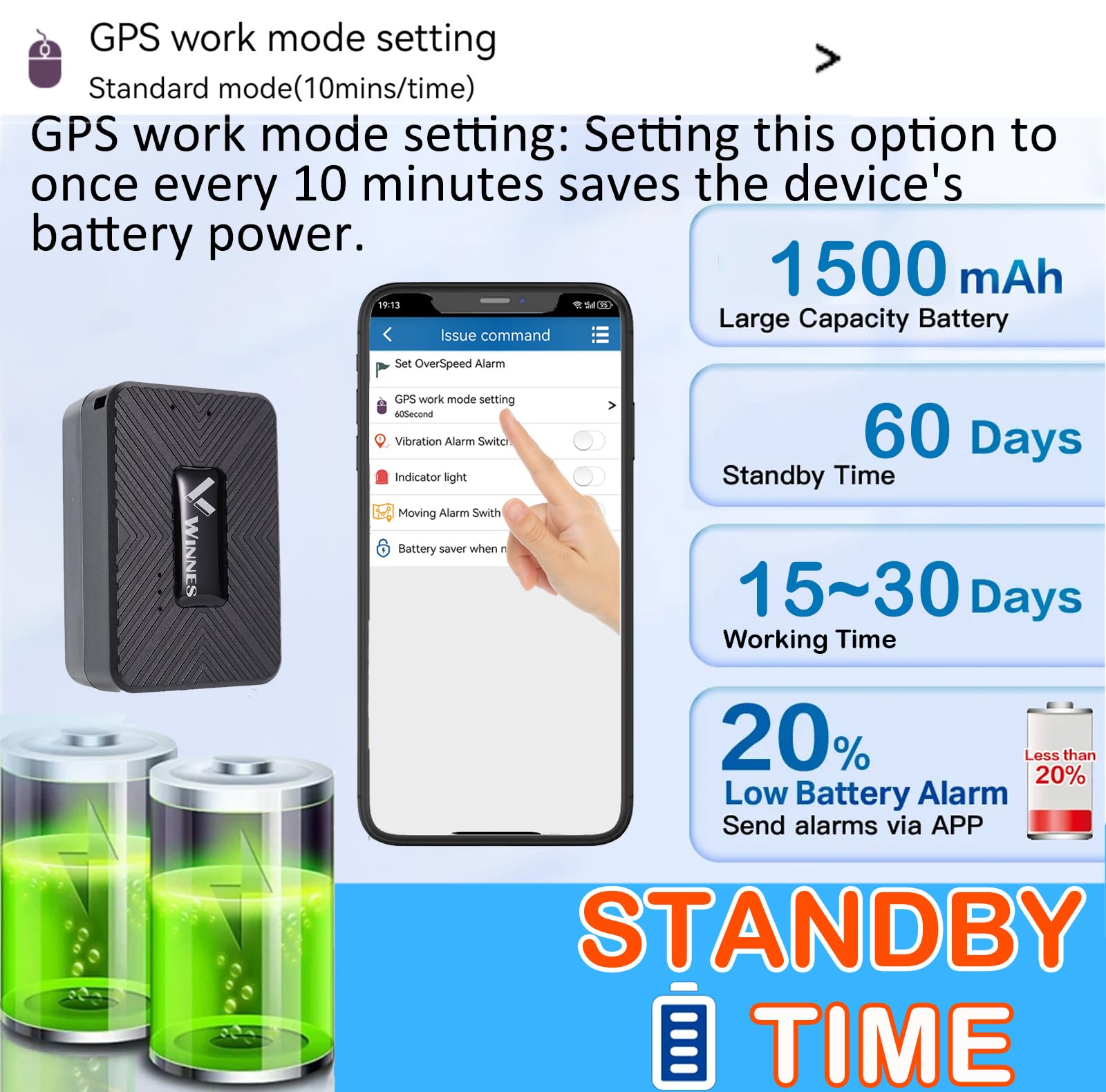 4G Mini GPS Tracker mit Echtzeit Online Verfolgung, 60 Tage Standby, weltweiter Einsatz & vielfältigen Alarmbenachrichtigungen – Abonnement erforderlich, GPS-Tracker für Fahrzeuge, Haustiere und mehr