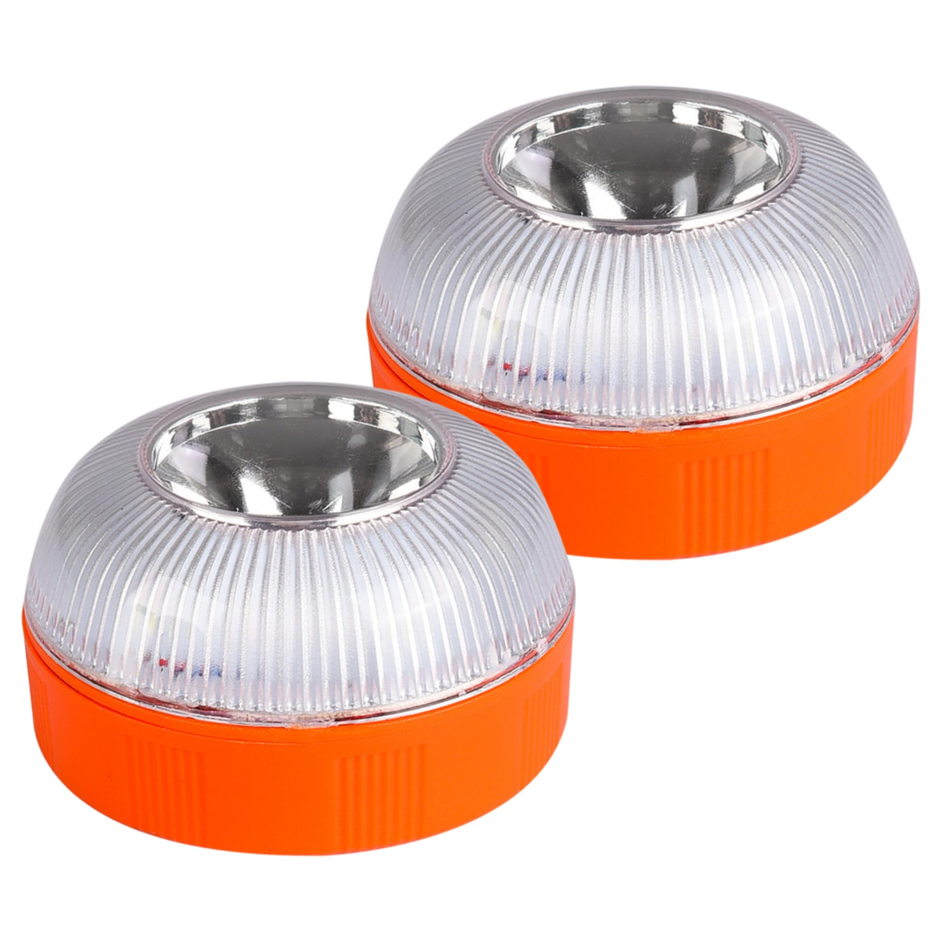 Lumières stroboscopiques LED d'urgence rechargeables approuvées V16 avec Base magnétique pour voitures et motos 2 p