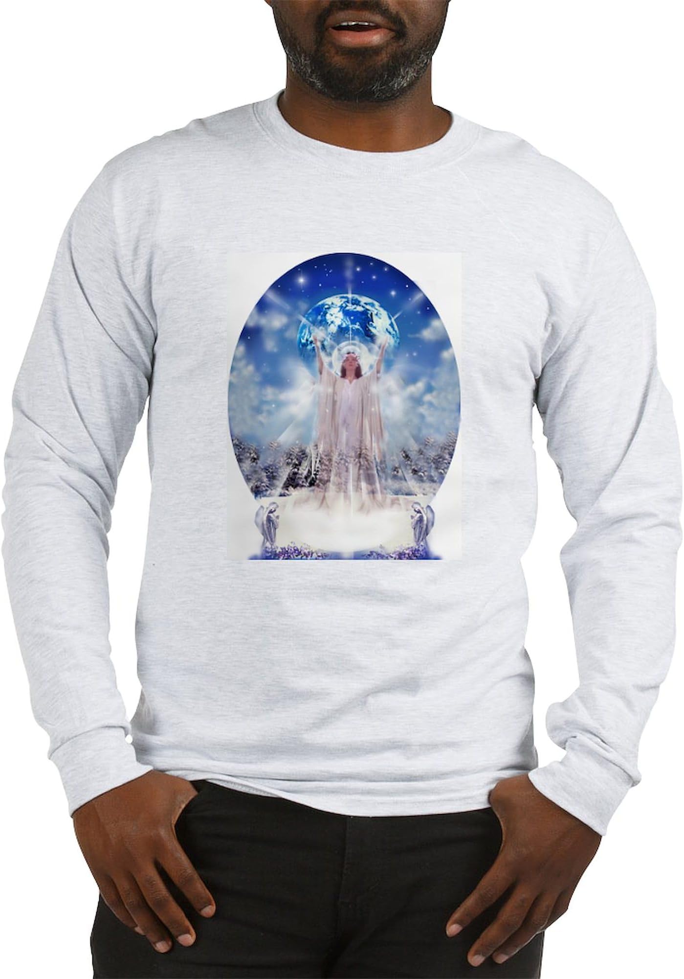 CafePressWinter Angel Long Sleeve T Shirt Long Sleeve T