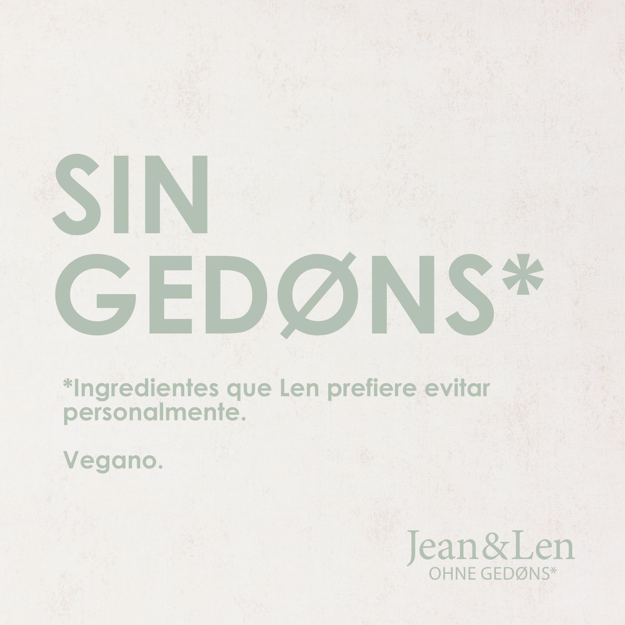 Jean & Len Spray ambientador Rosemary & Ginger, en un frasco de vidrio sencillo, para un aroma especiado y fresco, spray ambientador, aroma unisex a romero y jengibre, vegano, 100 ml