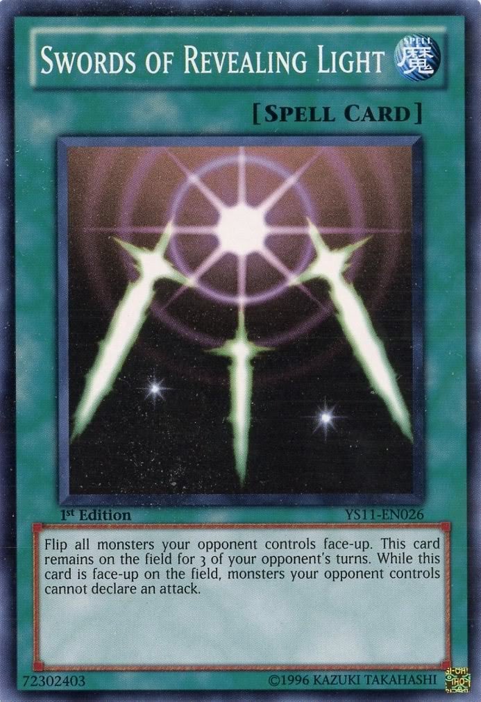 angelです Amazon.com: Yu-Gi-Oh! - Swords of Revealing Light (YS11