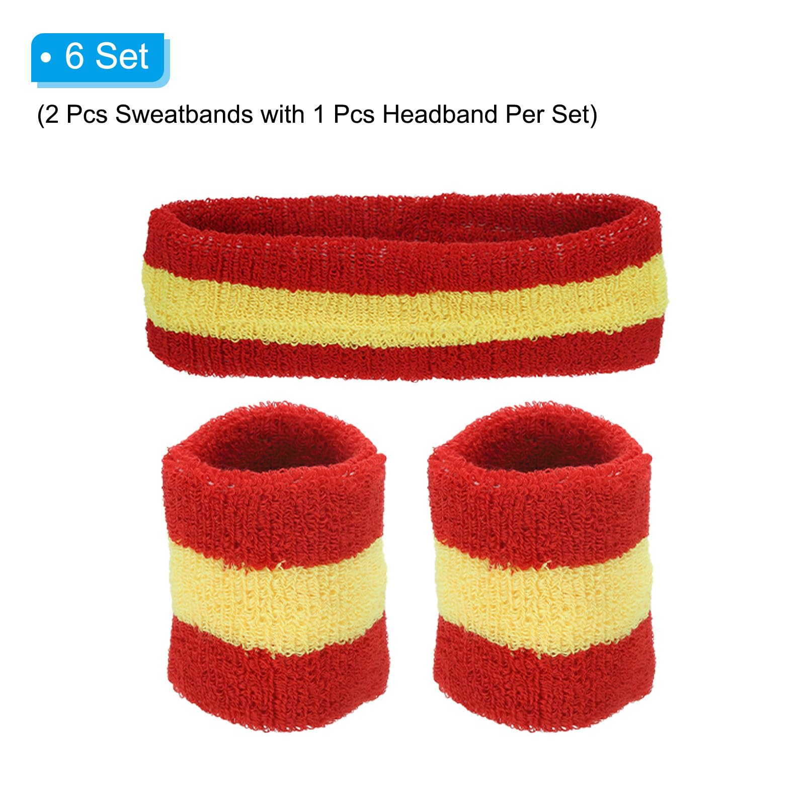 PATIKIL Sweatbands Headband Wristband - Image 3