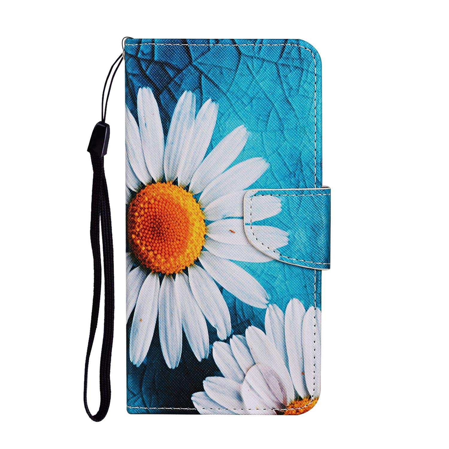 VQWQ Custodia Compatible with Huawei P Smart 2020 - Portafoglio Custodia in PU Pelle Pittura Colorata Con