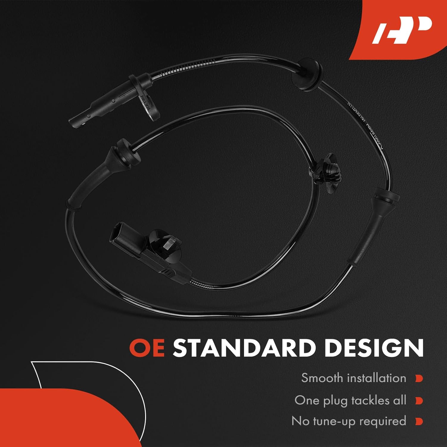 A-Premium Front Right ABS Wheel Speed Sensor Compatible with Nissan Models - Sentra 2020 2021 2022 2023 2024, 2.0L