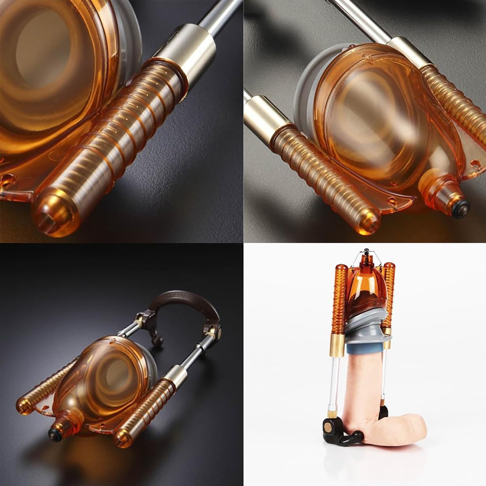 Alargador de Pen Masculino, Extensor Masculino Bomba de Pene Juguetes Sexuales Hombre Extensor pene Kit con corrección curvatura Extensor Juguetes Sexuales Eroticos Extensor