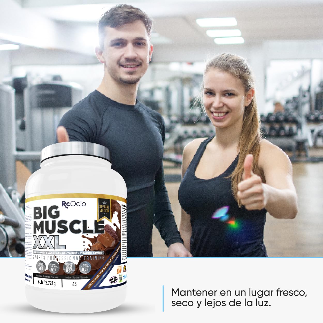 Perfect nutrition Big Muscle XXL - 2,7 kg Chocolate