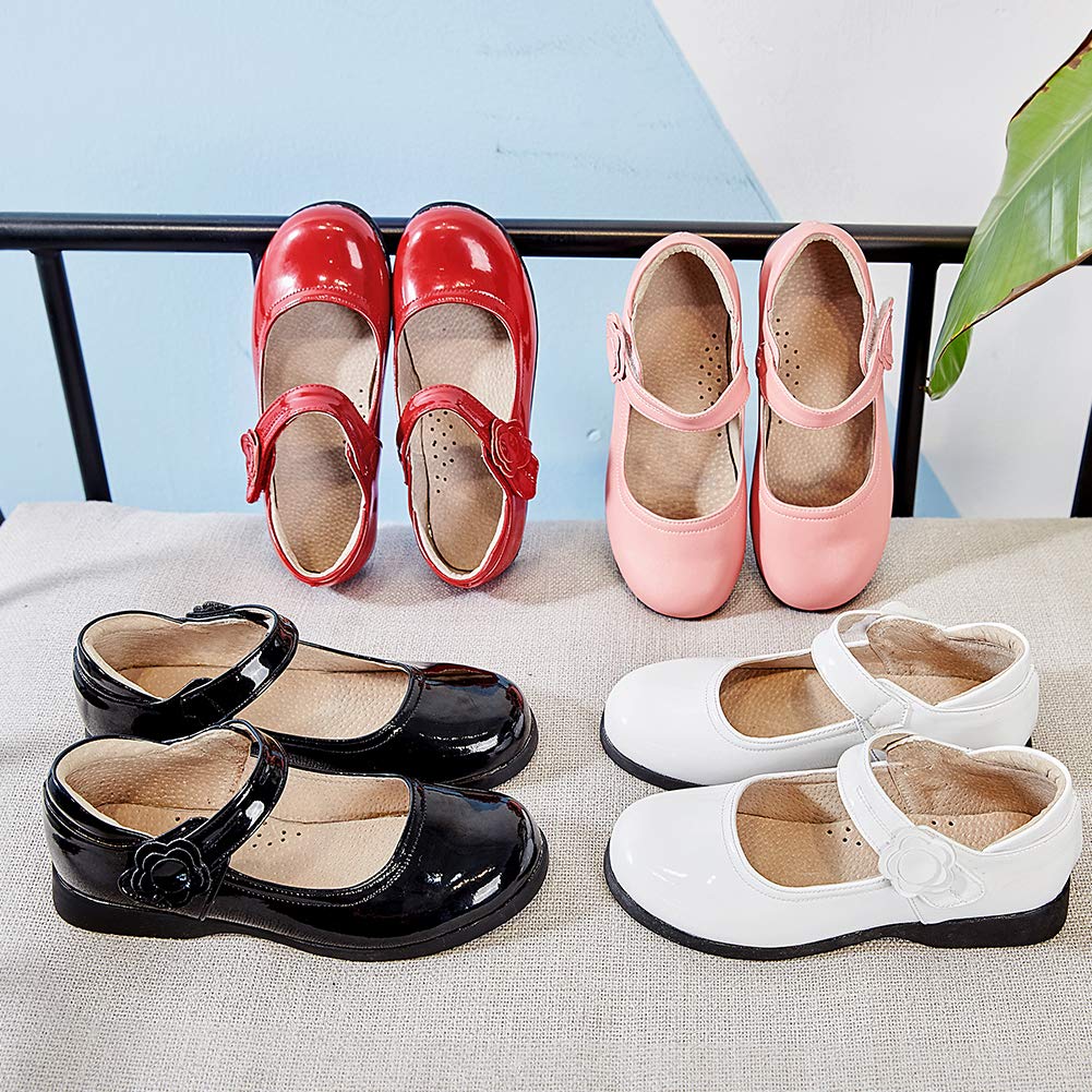 SWDZM Fille Chaussure Flat Mary Janes Fille Chaussures de Princesse Chaussures Ballerine Modèle-KM222