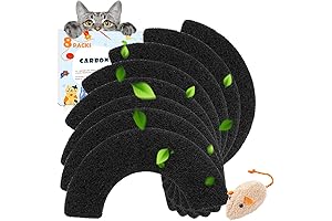 Litter Robot Odor Trap Filters - 8 Pack Carbon Replacement Filters for Robot 4