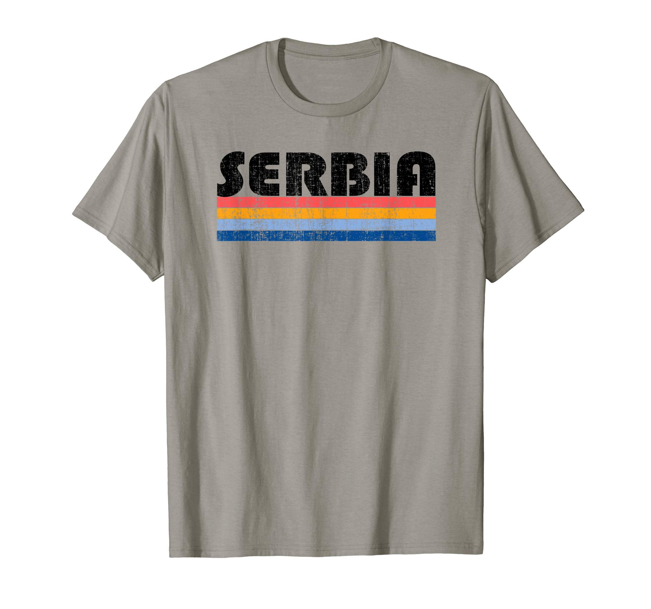 Trendy Retro 70's 80's Style ClothingVintage 70s 80s Style Serbia T-Shirt