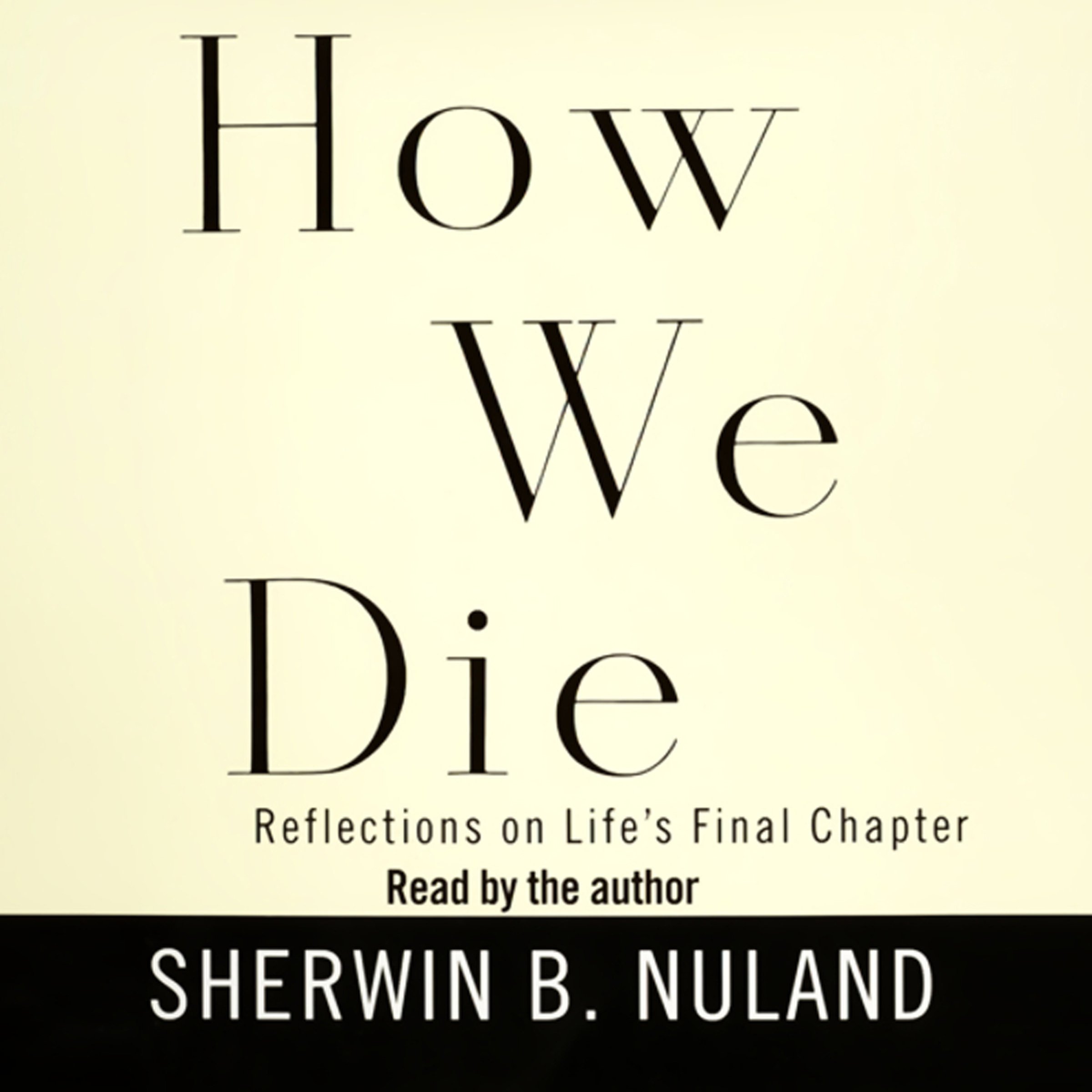 Cover art for How We Die