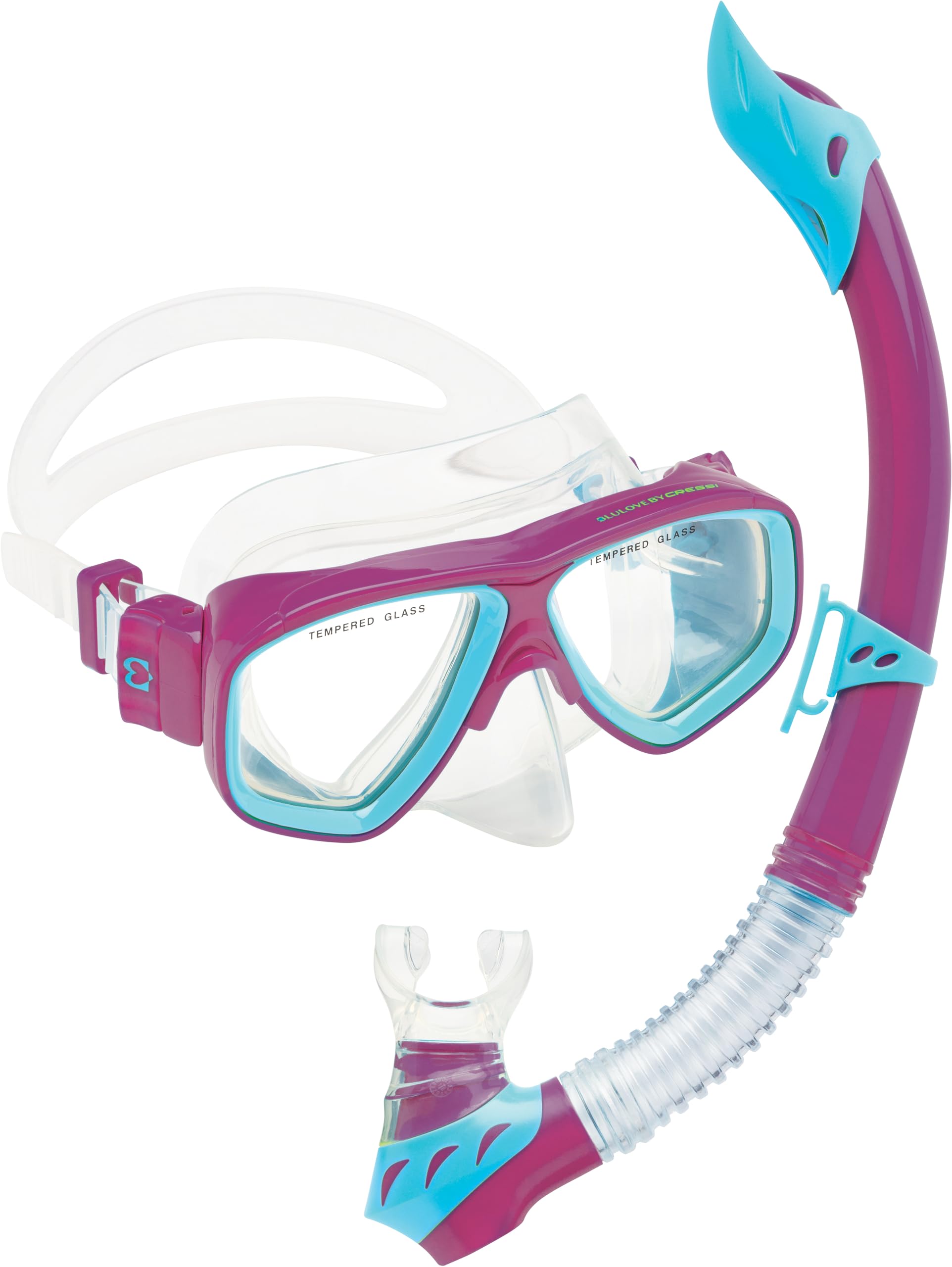 Cressi Big Eyes Evolution gafas de buceo unisex de silicona transparente 4