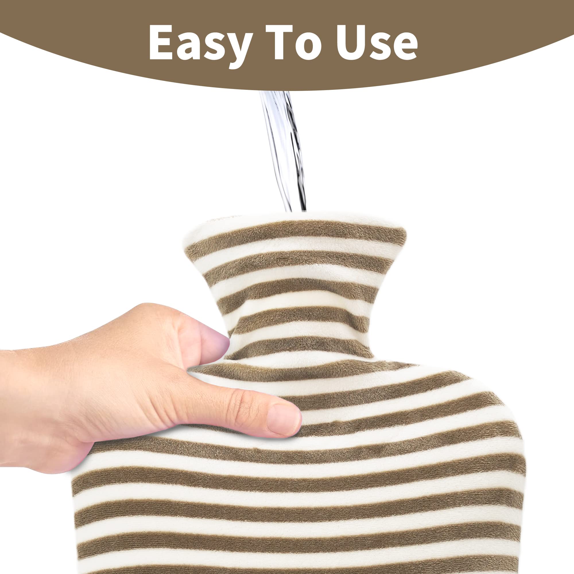 Hot & Cold Therapy - 2L Hot Water Bottle -5