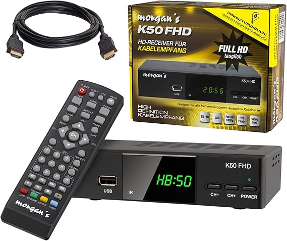 Kabel Receiver Kabelreceiver - DVB-C HB-DIGITAL HD Receiver für ...