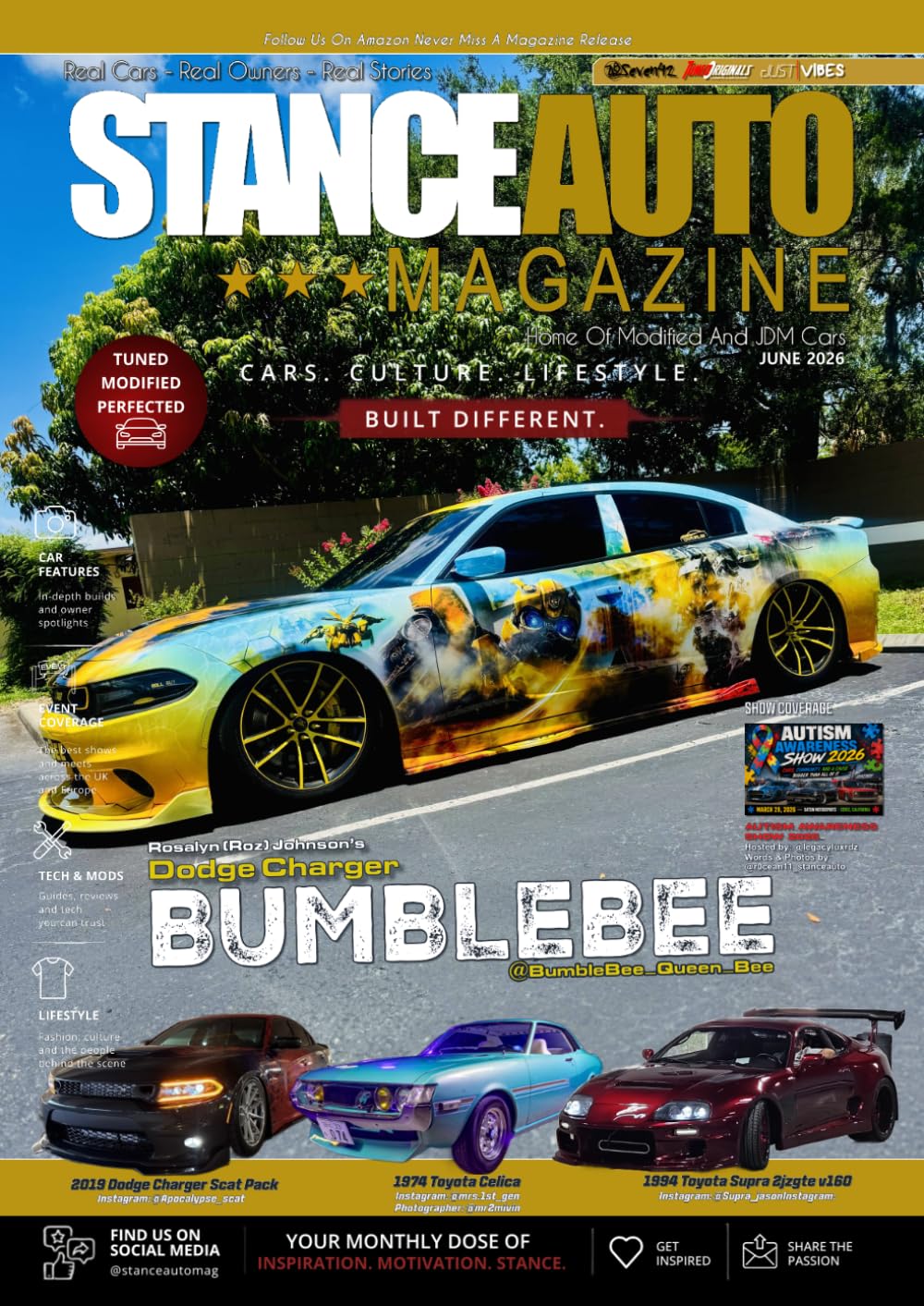 Stance Auto Magazine June 2026: Modified, JDM, Tuner & Muscle Car Culture