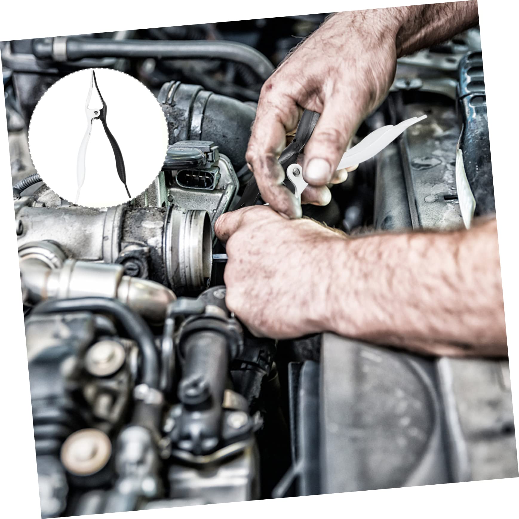 STOBAZA Removal Separator Tool Auto Vacuum Line Tube Heater Hose Removal Pliers for Efficient Use