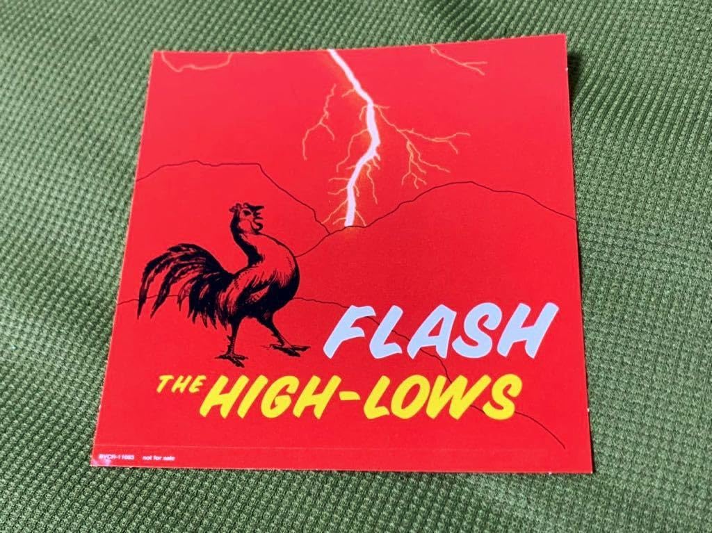 Amazon.co.jp: THE HIGH-LOWS FLASH ステッカー ザ・ハイロウズ ザ
