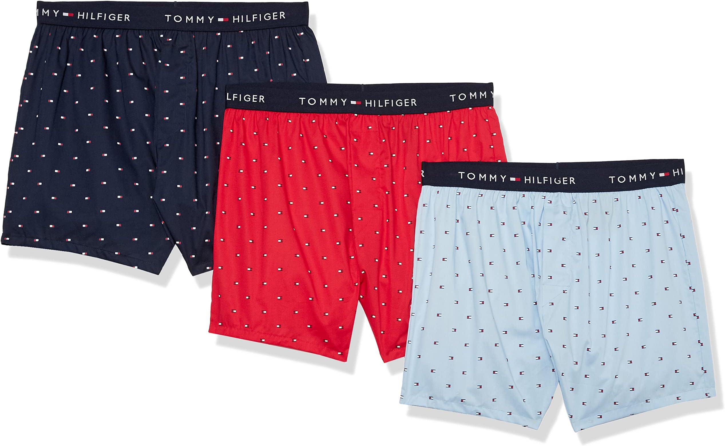 Tommy Hilfiger Cotton Classics Woven Boxer 3-Pack