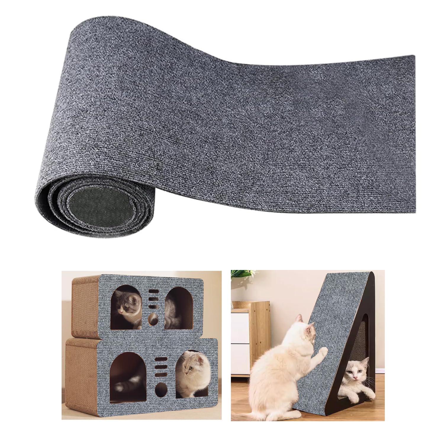 VCANIVR Selbstklebend Kratzmatte 40×200 cm