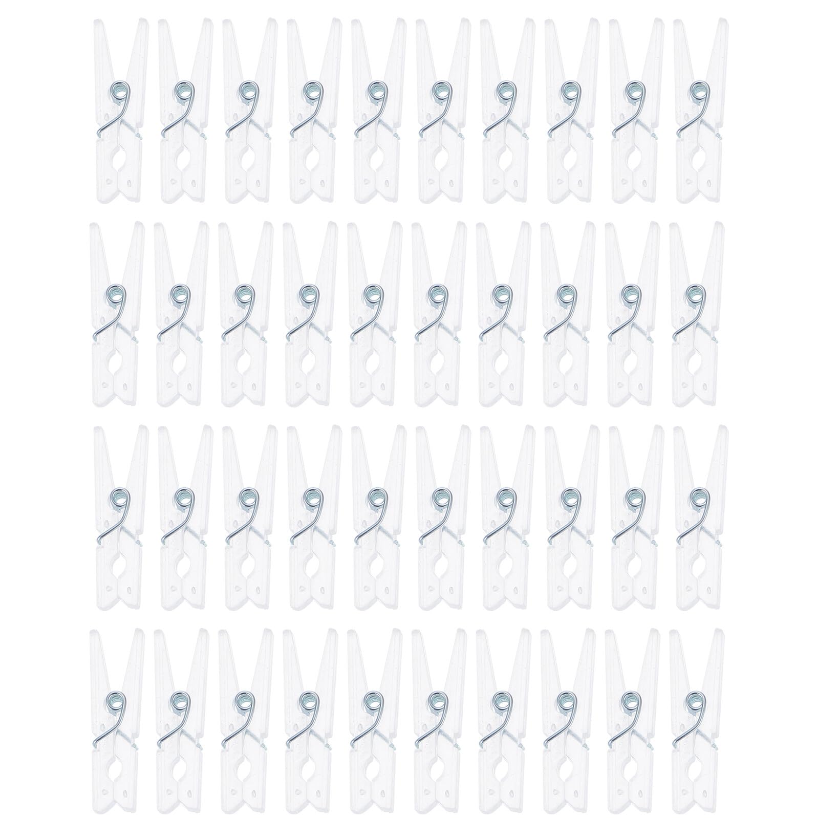 Clips pequeños transparentes para decorar paredes de habitaciones con fotos y luces
