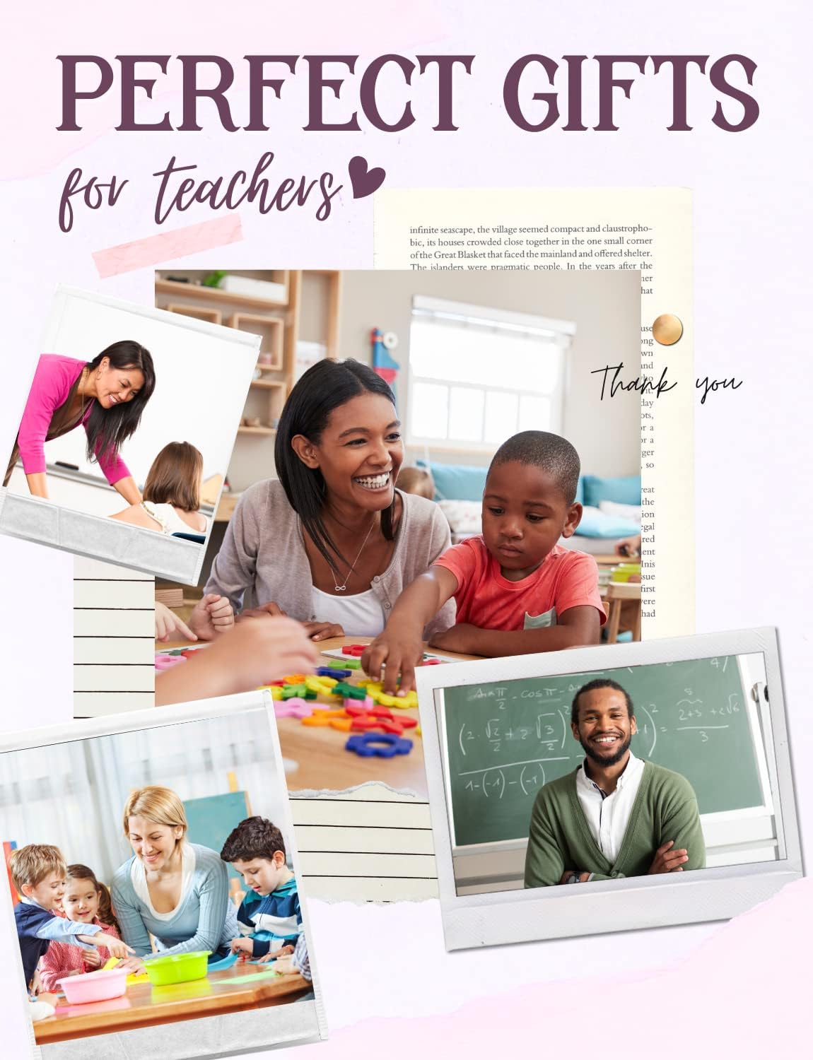 Teacher Appreciation Gifts for Women Men, Flannel Blanket Throws with Message for All Teachers, Birthday, Christmas, Retirement, 50"x 65", Violet - Image 6