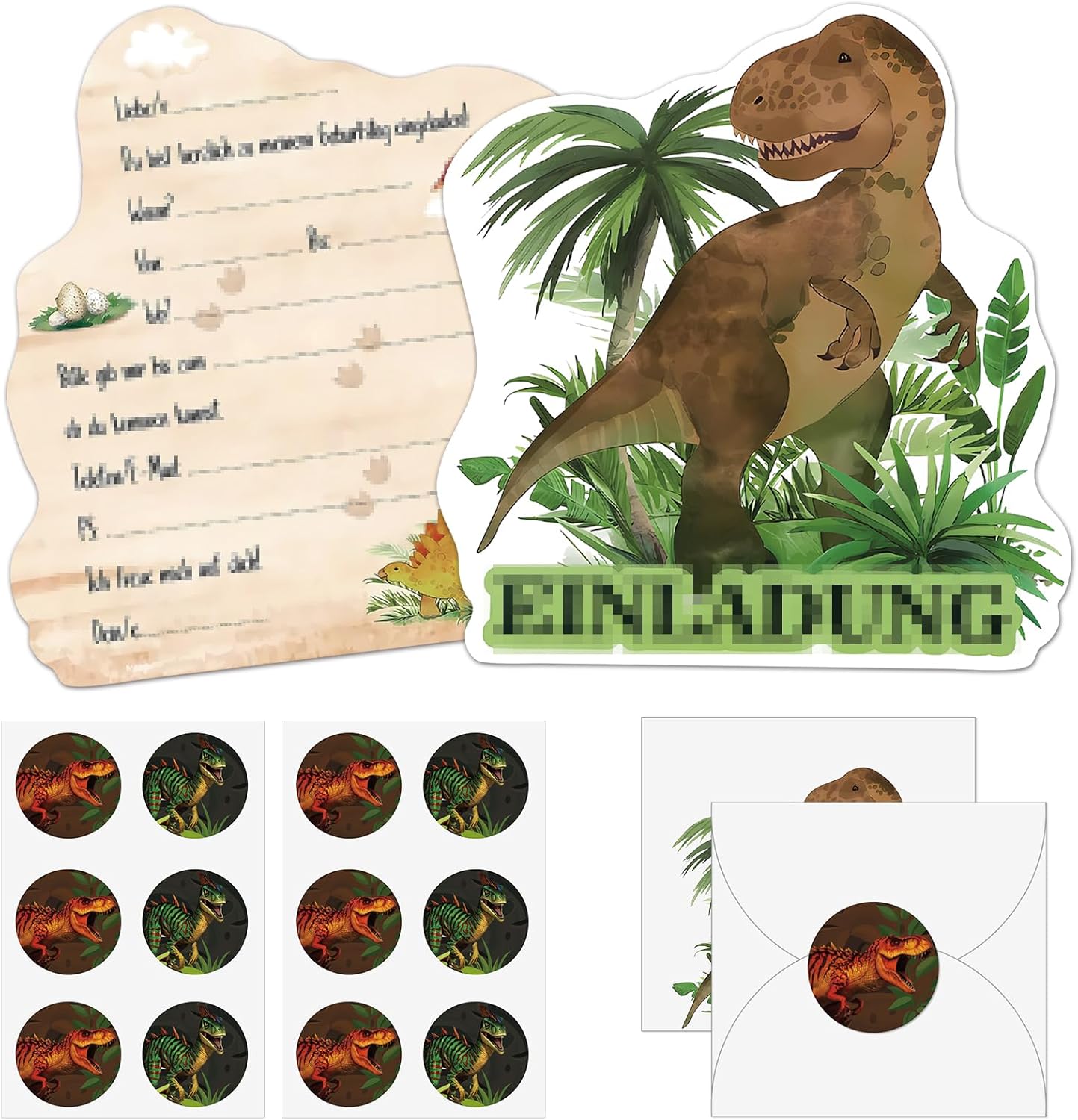 invitation dinosaure à imprimer