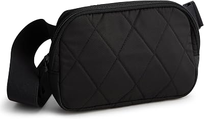 Vera Bradley Women's Performance Twill Woodward Small Belt Bag, Moonless Night, One Size