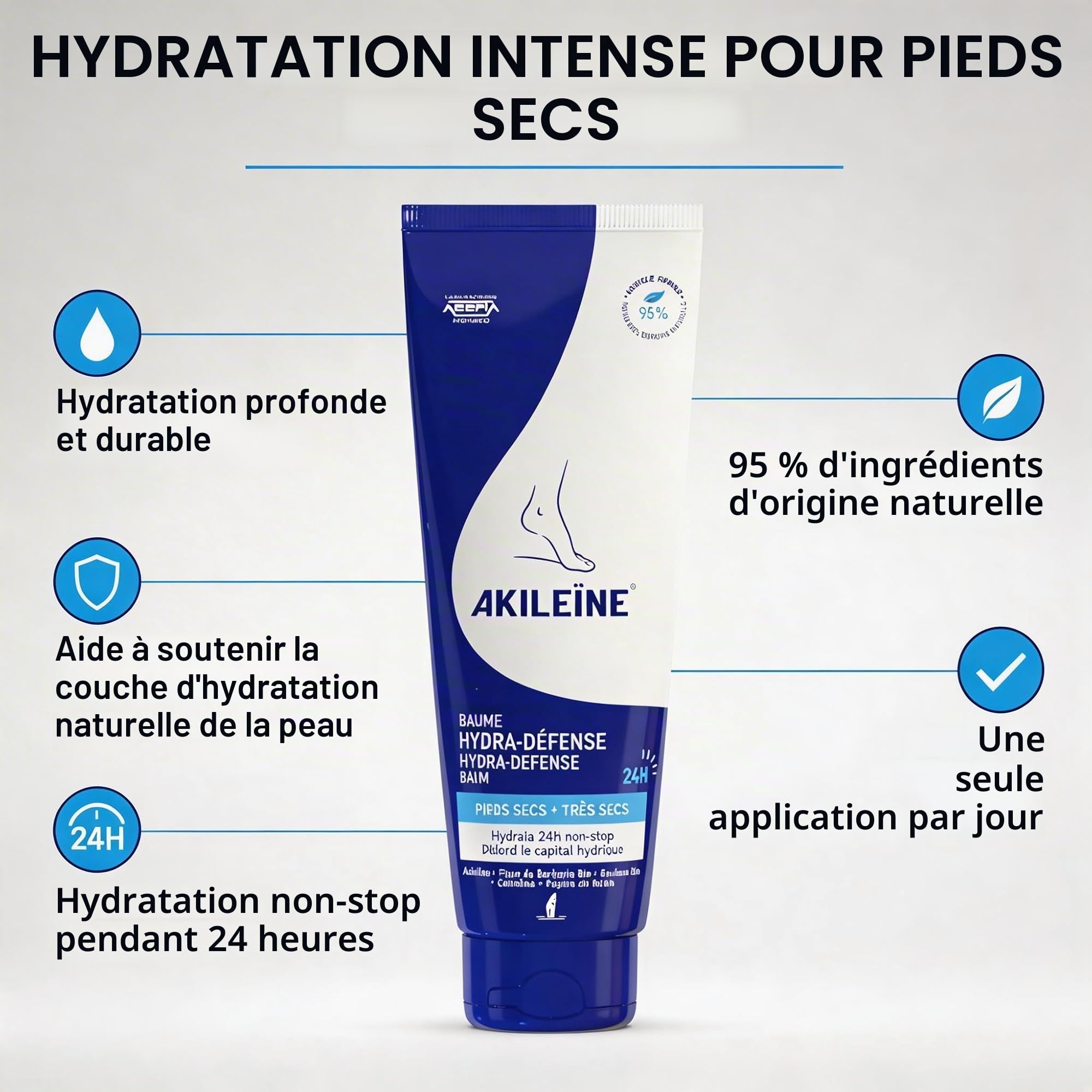 AKILEÏNE® - BAUME HYDRA-DÉFENSE – 125ml