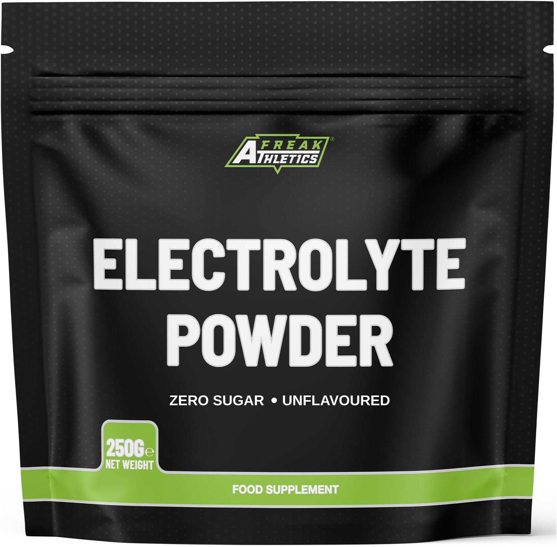 Freak Athletics Electrolytes Powder 250g - Unflavoured, Zero Sugar Hydration Electrolyte Powder, Electrolytes for Keto & Fasting, Daily Hydration Support | (250 Servings)