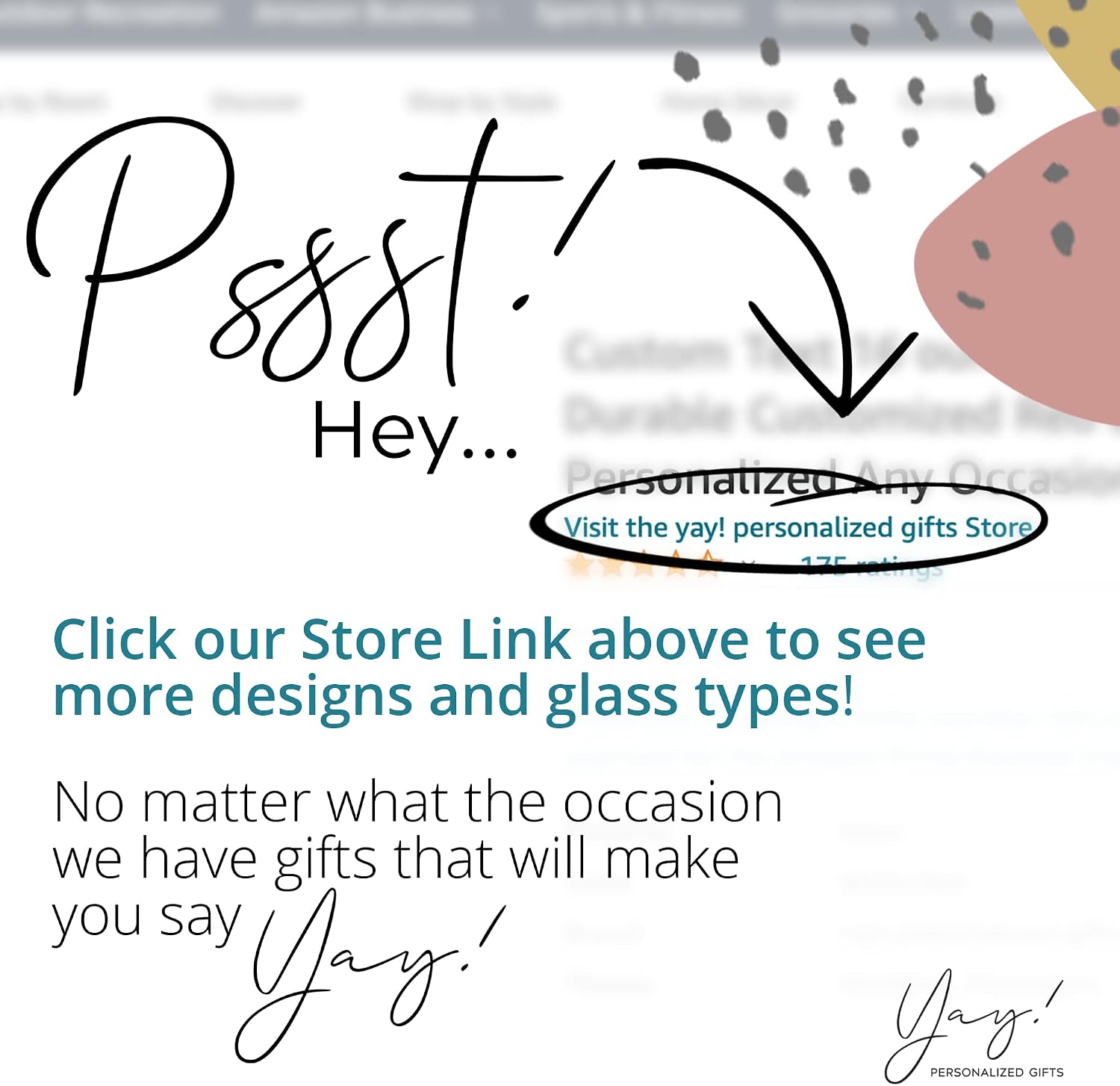 Custom Text Glass - Engraved Glass With Your Custom Text - Several Fonts Available - Personalized Gift For Any Occasion (18oz Crystal Wine)