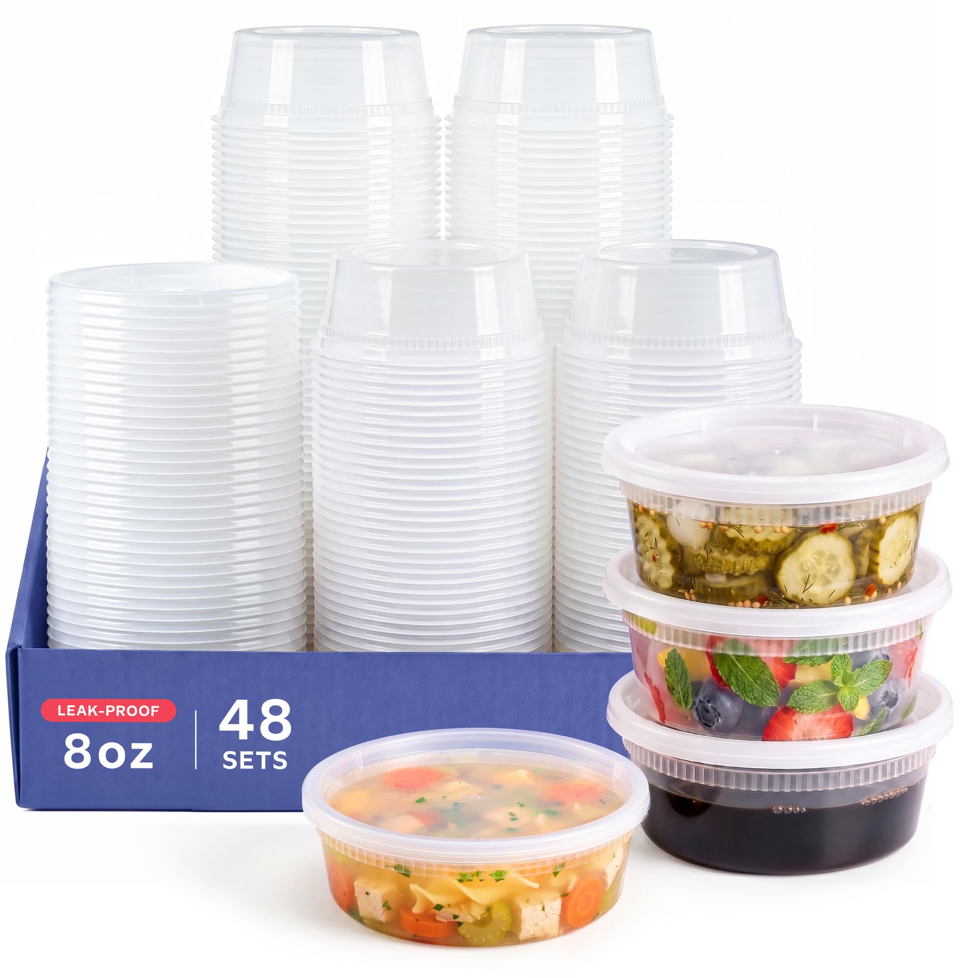 GUSTO Deli Containers